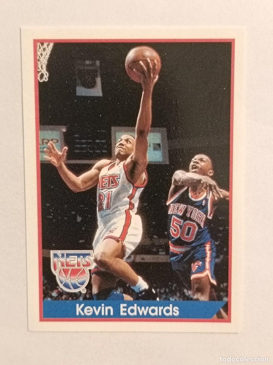 Coleccionismo deportivo: #81 KEVIN EDWARDS (NEW JERSEY NETS) NBA 94/95 PANINI