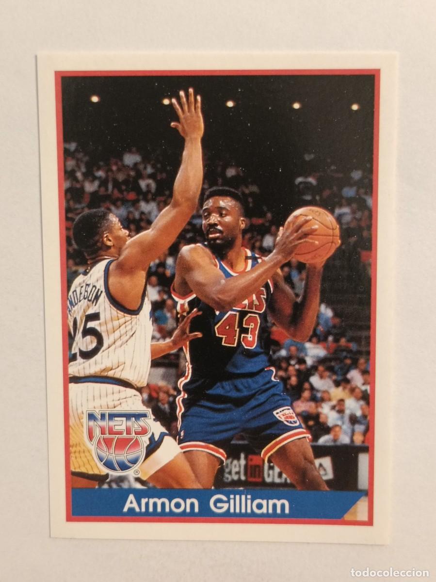 Coleccionismo deportivo: #82 ARMON GILLIAM (NEW JERSEY NETS) NBA 94/95 PANINI