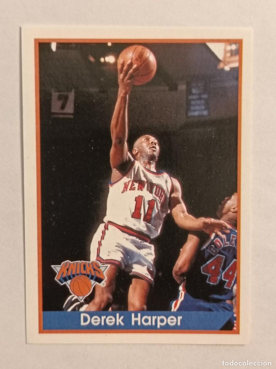 Sports collectibles: #88 DEREK HARPER (NEW YORK KNICKS) NBA 94/95 PANINI