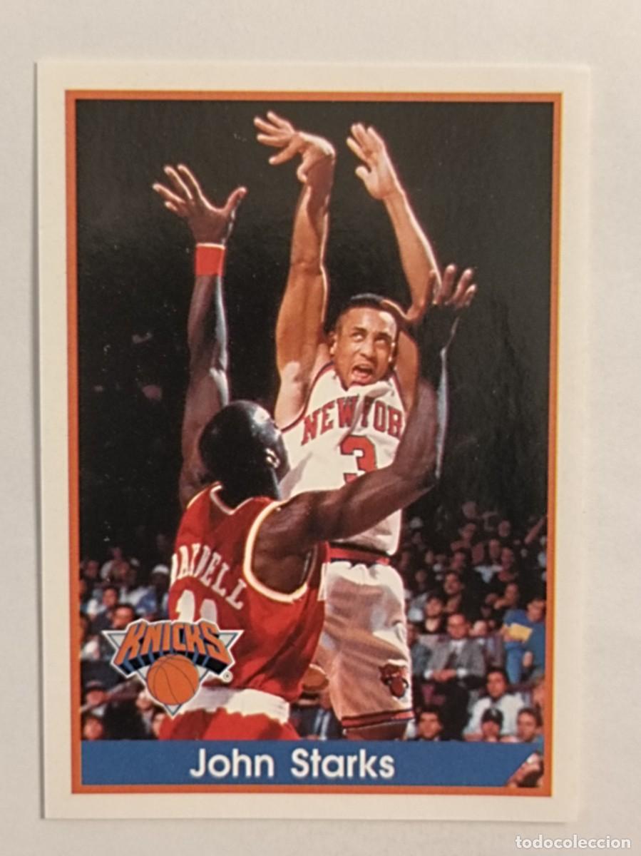 Sports collectibles: #92 JOHN STARKS (NEW YORK KNICKS) NBA 94/95 PANINI