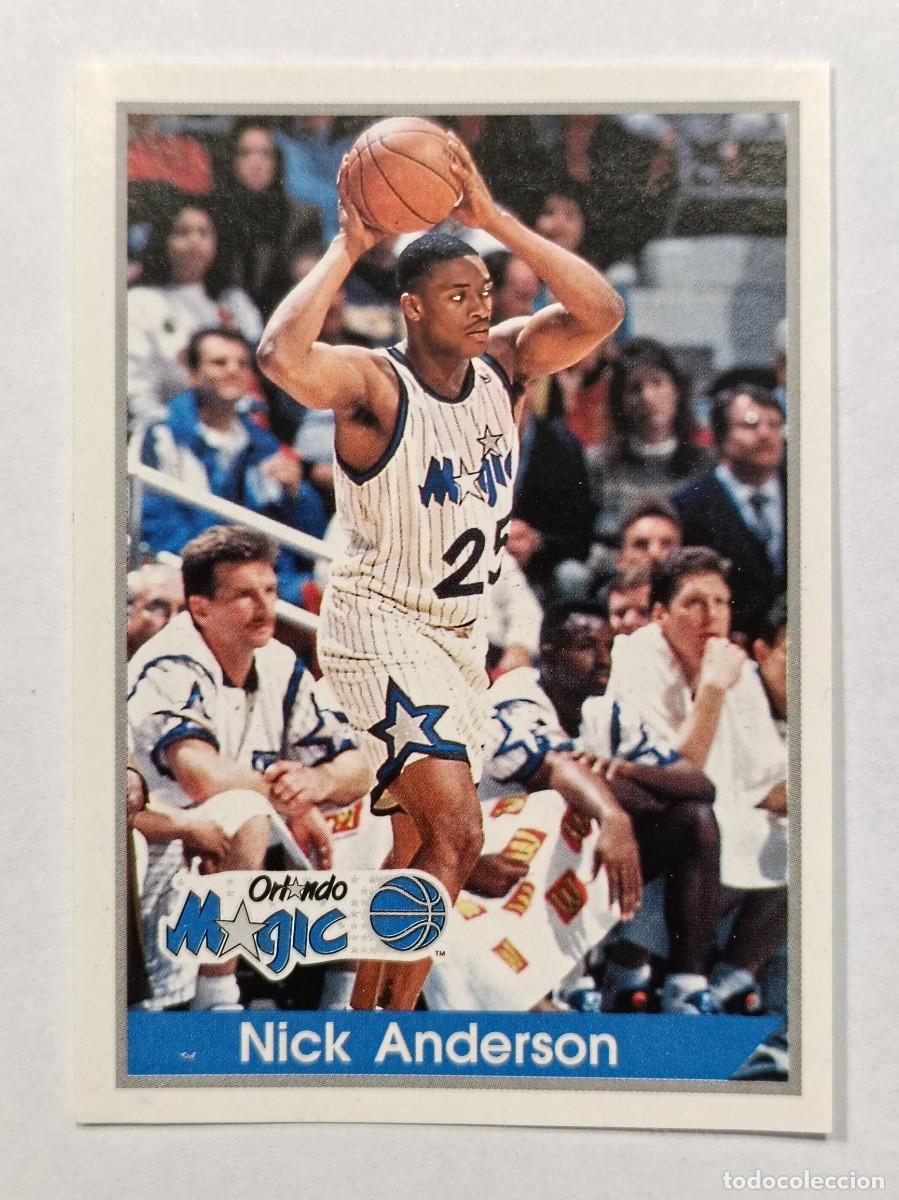 Colecionismo desportivo: #93 NICK ANDERSON (ORLANDO MAGIC) NBA 94/95 PANINI