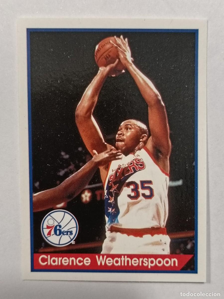 Colecionismo desportivo: #106 CLARENCE WEATHERSPOON (PHILADELPHIA 76ERS) NBA 94/95 PANINI
