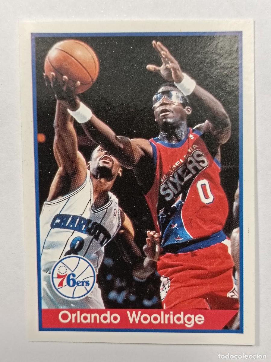 Sammelleidenschaft Sport: #108 ORLANDO WOOLRIDGE (PHILADELPHIA 76ERS) NBA 94/95 PANINI