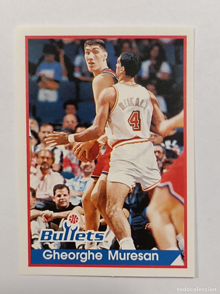Coleccionismo deportivo: #114 GHEORGHE MURESAN (WASHINGTON BULLETS) NBA 94/95 PANINI