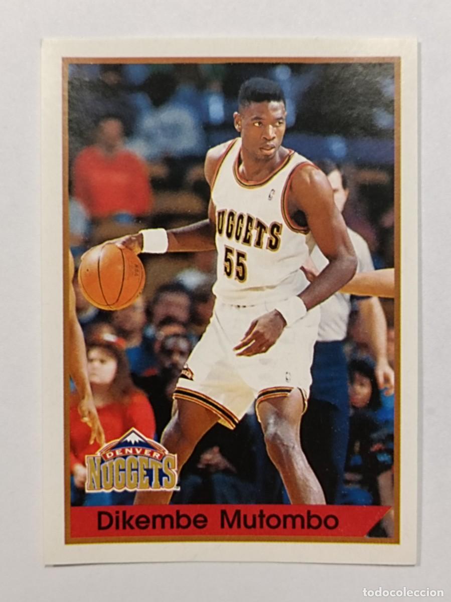 Collectionnisme sportif: #127 DIKEMBE MUTOMBO (DENVER NUGGETS) NBA 94/95 PANINI