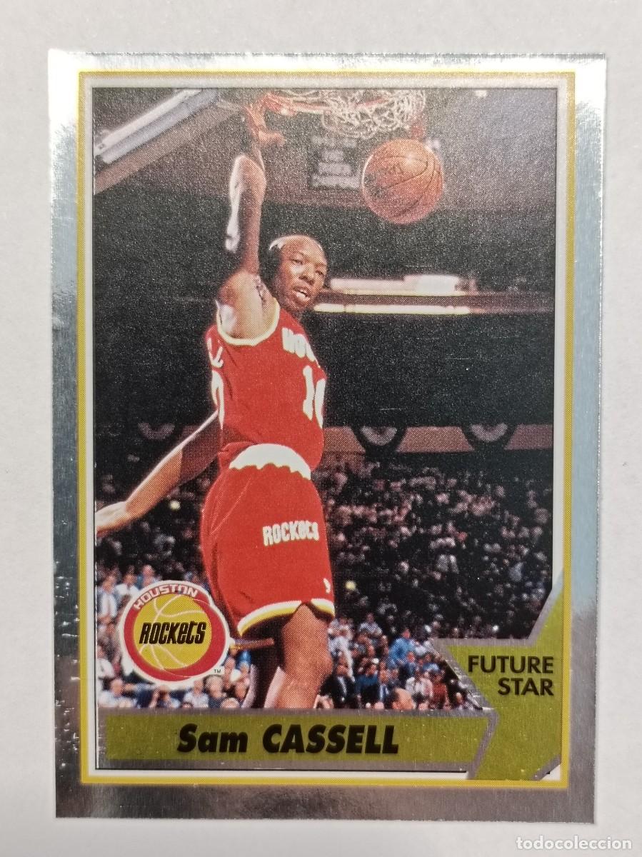 Colecionismo desportivo: #141 SAM CASSELL (HOUSTON ROCKETS) NBA 94/95 PANINI