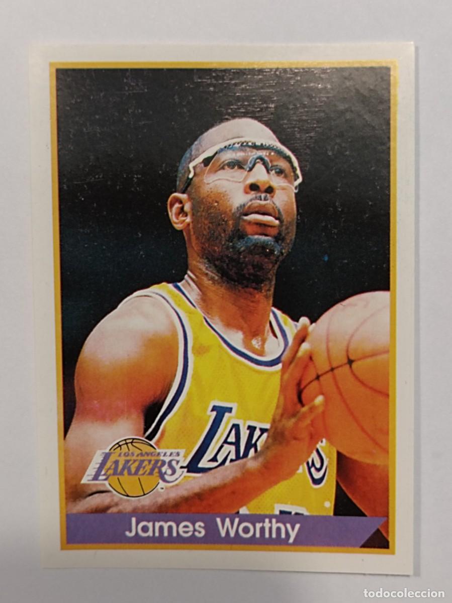 Coleccionismo deportivo: #164 JAMES WORTHY (LOS ANGELES LAKERS) NBA 94/95 PANINI