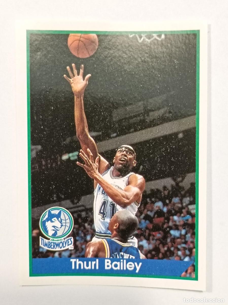 Coleccionismo deportivo: #165 THURL BAILEY (MINNESOTA TIMBERWOLVES) NBA 94/95 PANINI