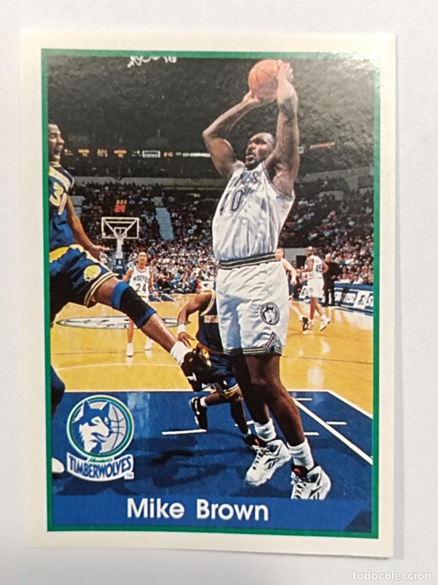 Coleccionismo deportivo: #166 MIKE BROWN (MINNESOTA TIMBERWOLVES) NBA 94/95 PANINI