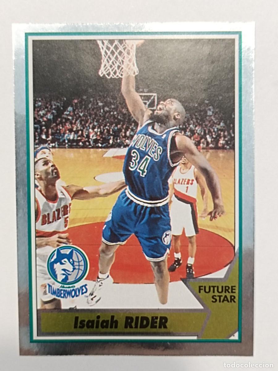 Coleccionismo deportivo: #169 ISAIAH RIDER (MINNESOTA TIMBERWOLVES) NBA 94/95 PANINI