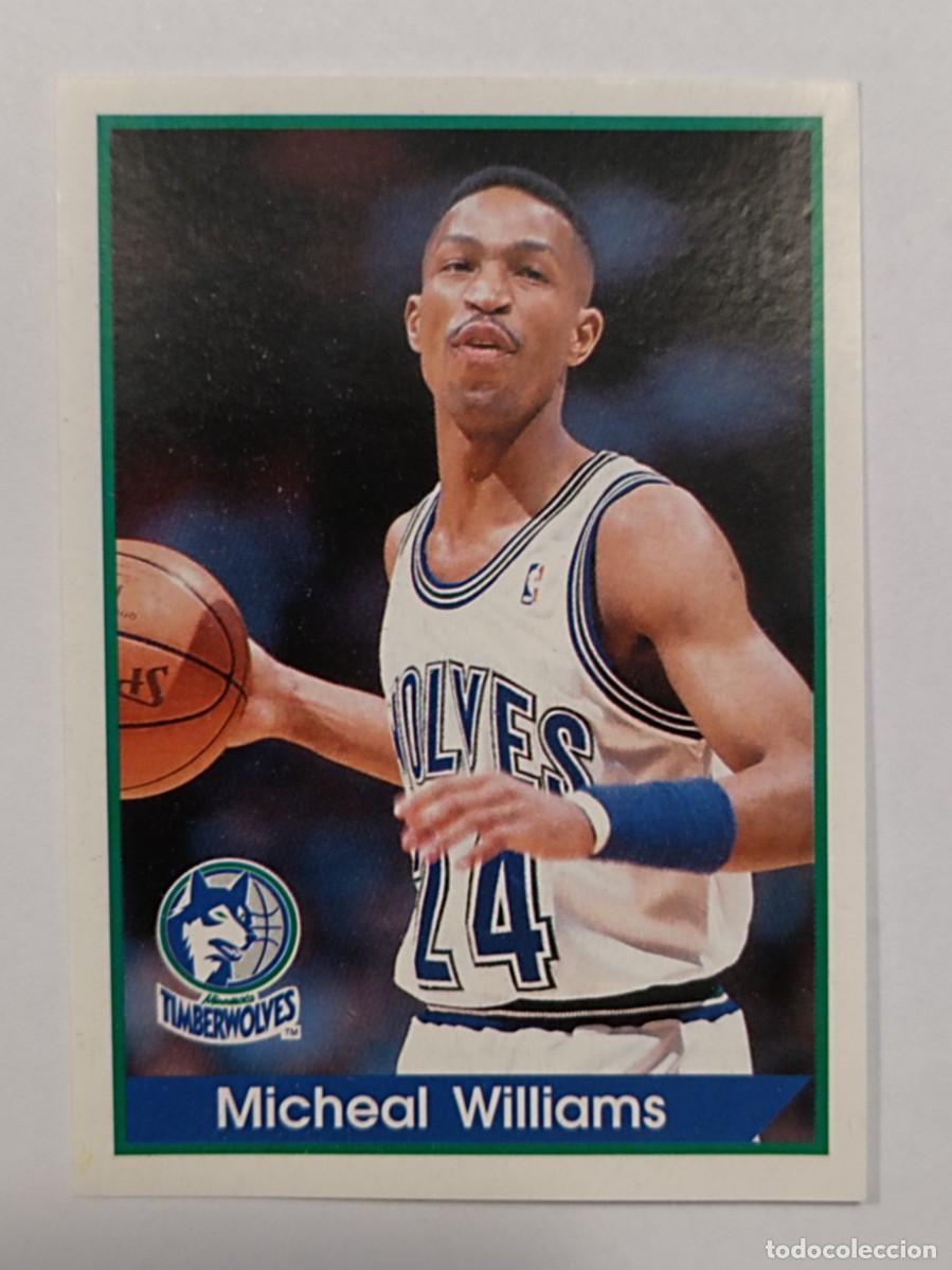 Coleccionismo deportivo: #172 MICHEAL WILLIAMS (MINNESOTA TIMBERWOLVES) NBA 94/95 PANINI