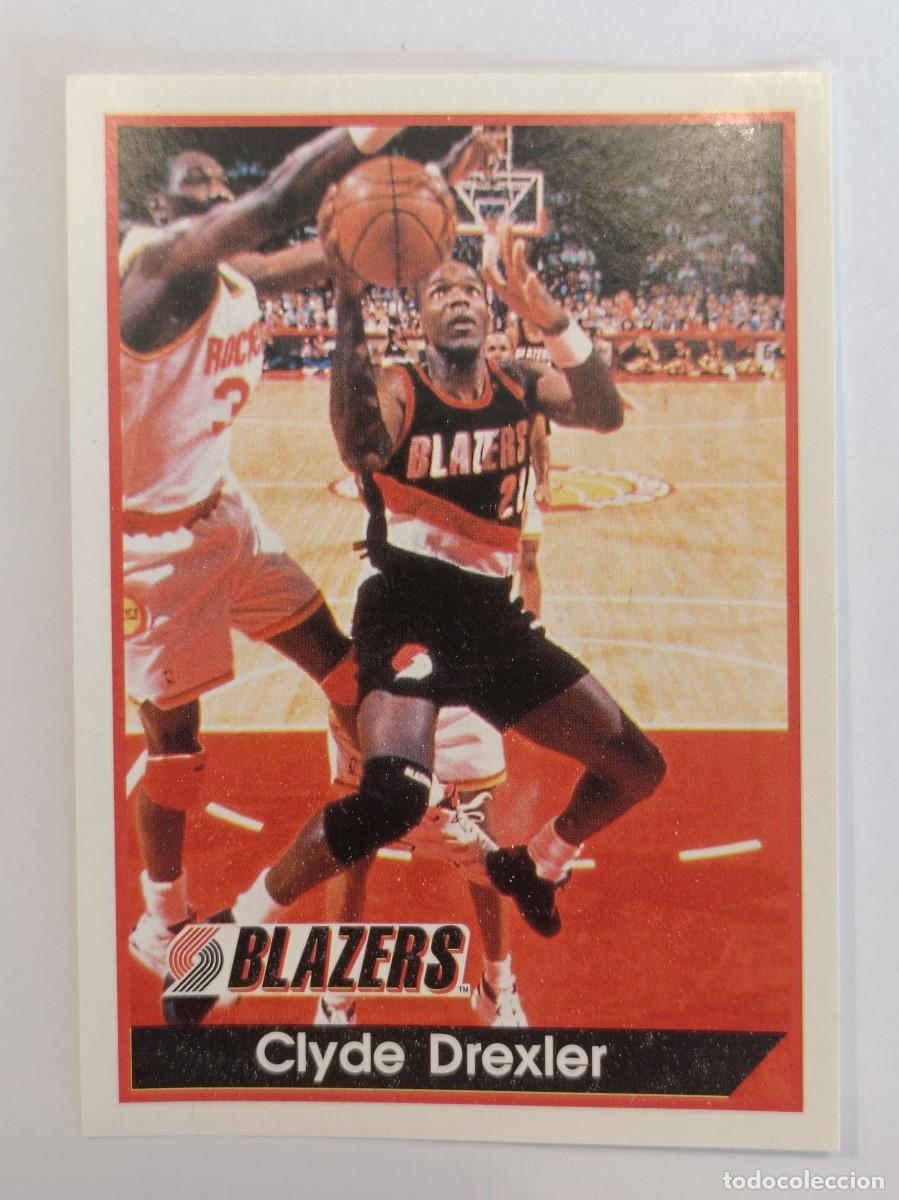 Coleccionismo deportivo: #182 CLYDE DREXLER (PORTLAND TRAIL BLAZERS) NBA 94/95 PANINI