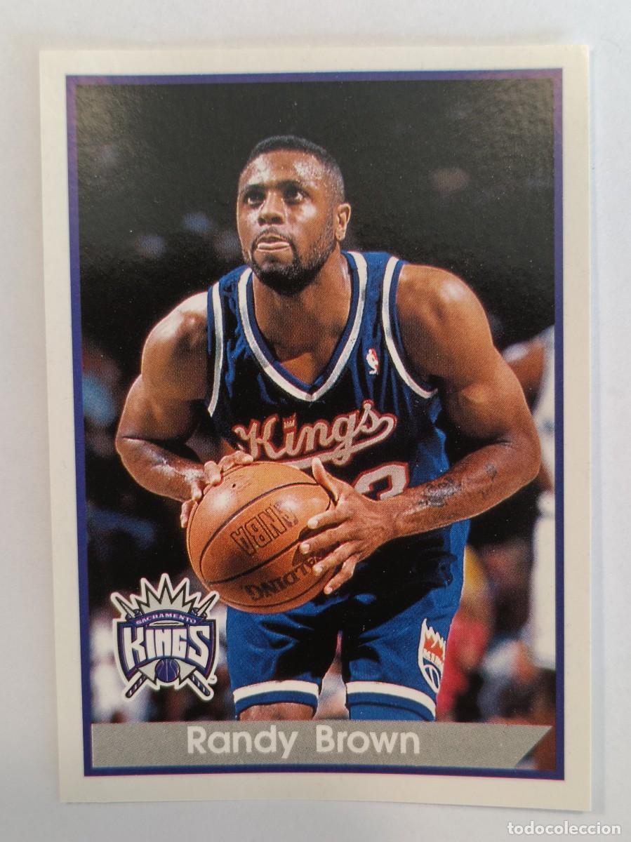 Sports collectibles: #189 RANDY BROWN (SACRAMENTO KINGS) NBA 94/95 PANINI