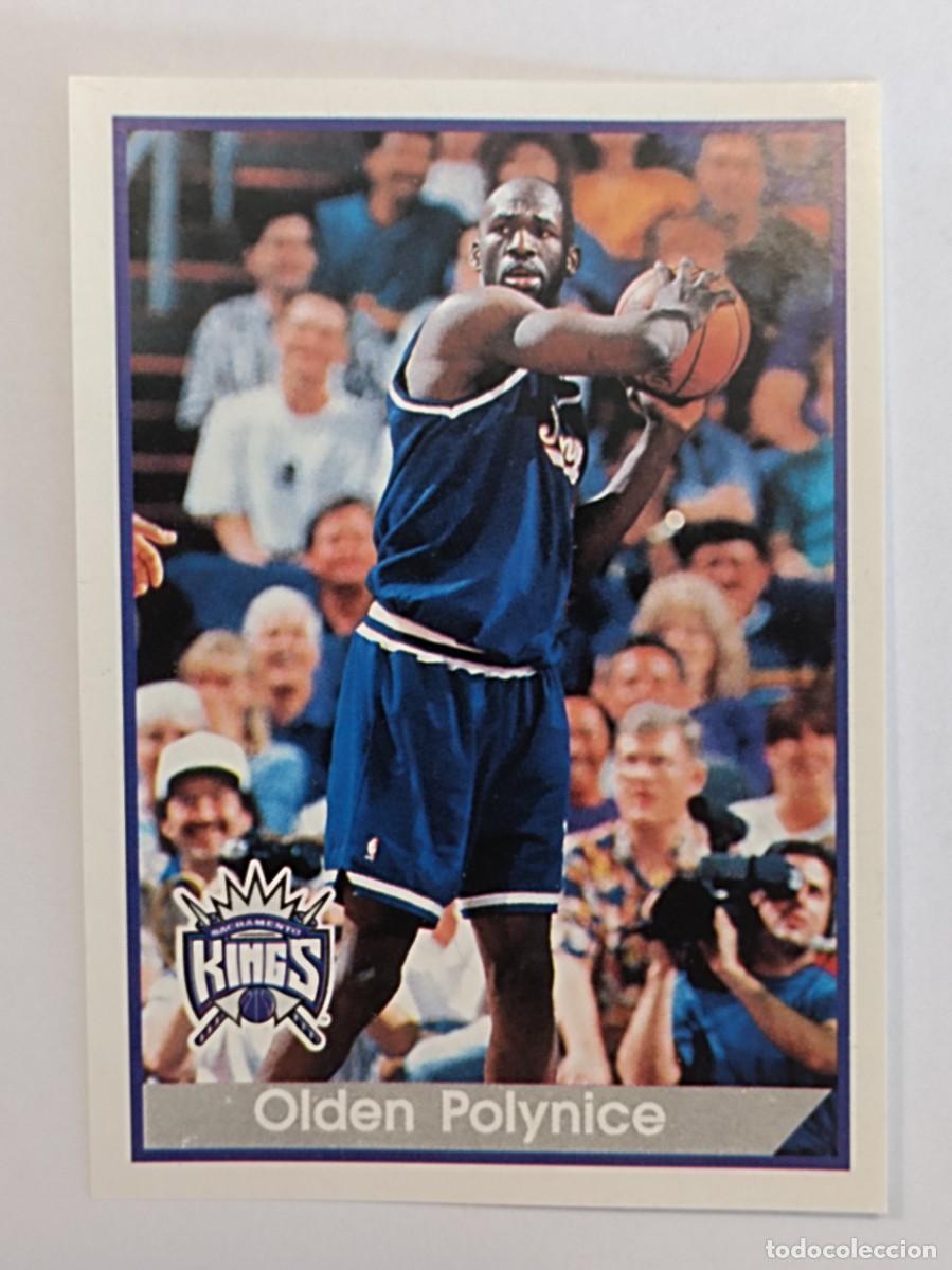 Sports collectibles: #190 OLDEN POLYNICE (SACRAMENTO KINGS) NBA 94/95 PANINI