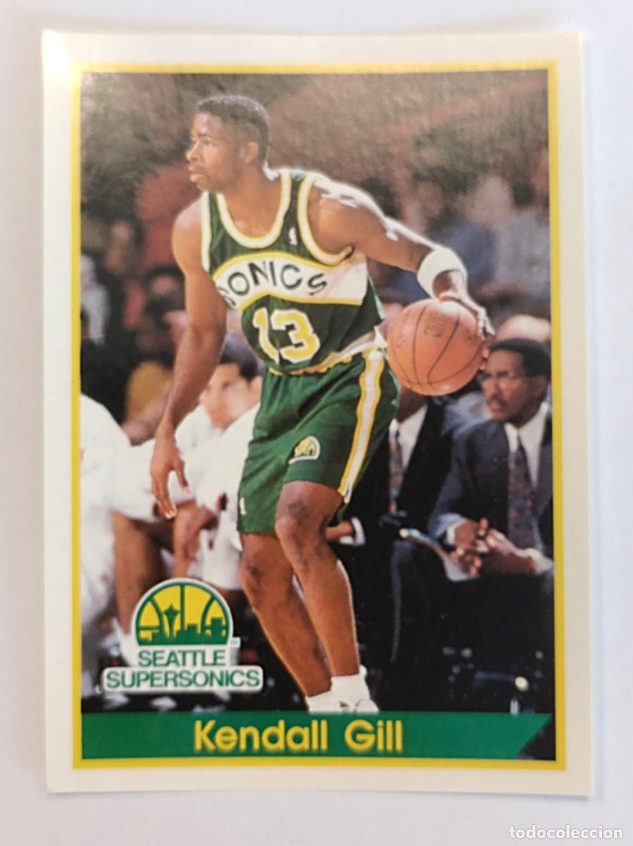 Colecionismo desportivo: #205 KENDALL GILL (SEATTLE SUPERSONICS) NBA 94/95 PANINI