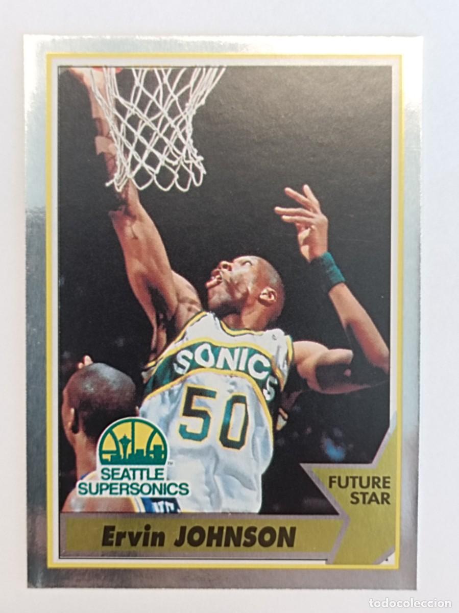 Collezionismo sportivo: #206 ERVIN JOHNSON (SEATTLE SUPERSONICS) NBA 94/95 PANINI