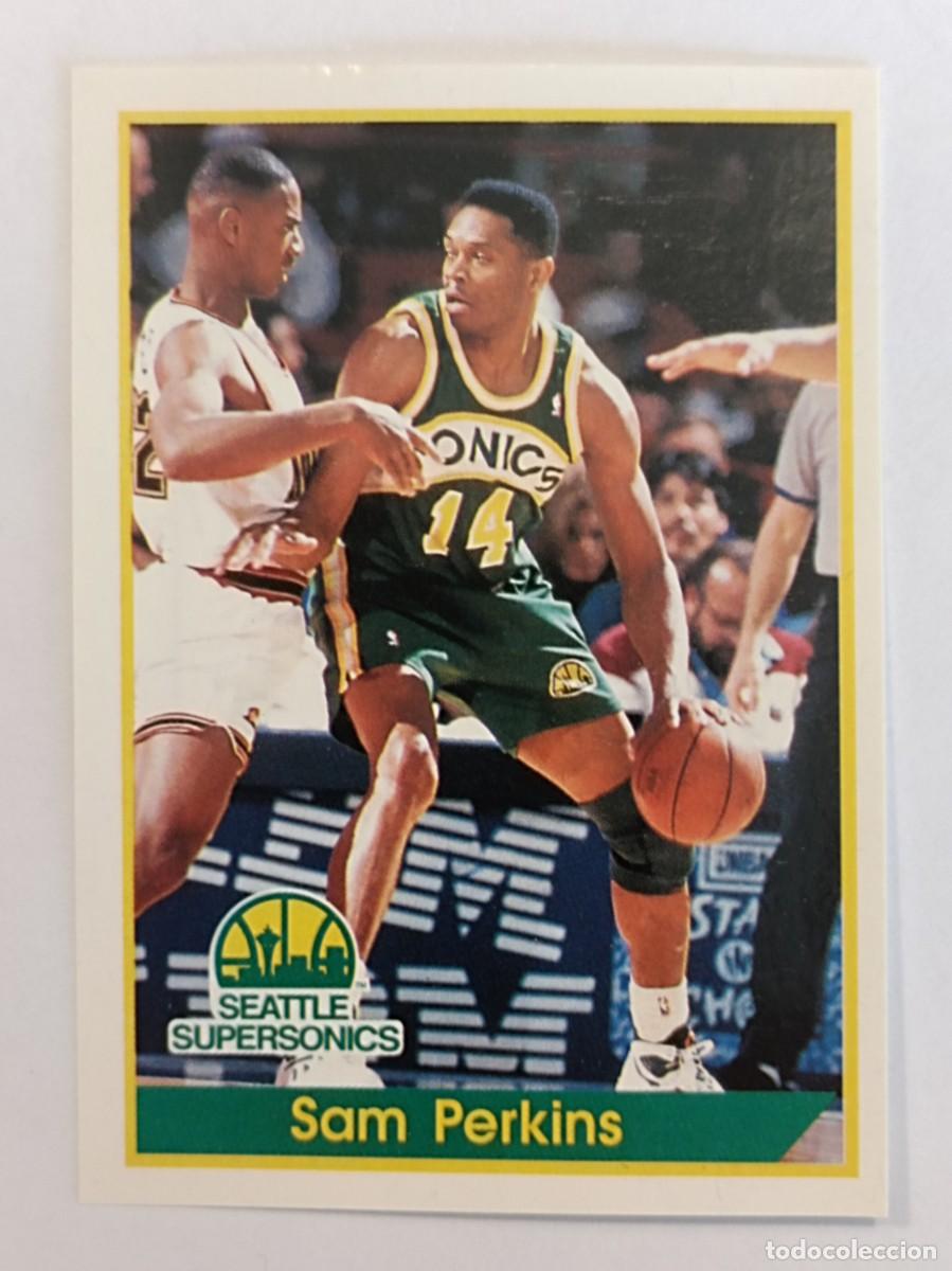 Sammelleidenschaft Sport: #211 SAM PERKINS (SEATTLE SUPERSONICS) NBA 94/95 PANINI