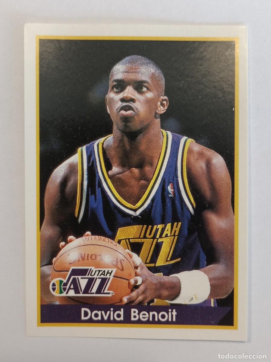 Coleccionismo deportivo: #213 DAVID BENOIT (UTAH JAZZ) NBA 94/95 PANINI