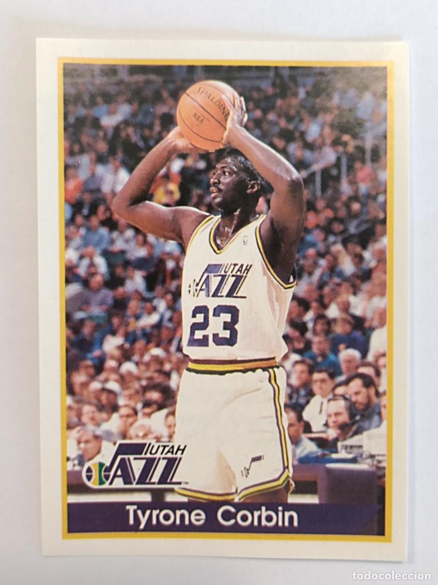 Coleccionismo deportivo: #214 TYRONE CORBIN (UTAH JAZZ) NBA 94/95 PANINI