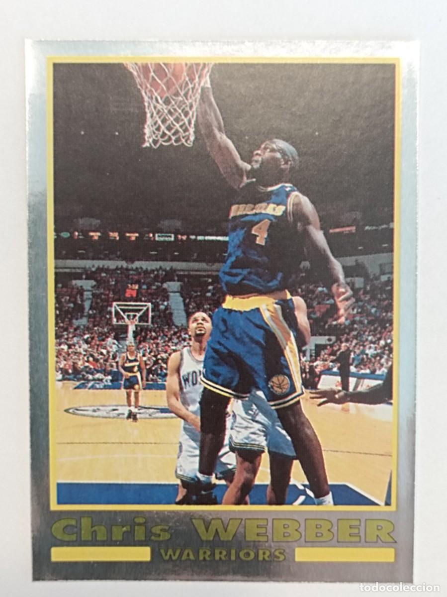 Coleccionismo deportivo: #A CHRIS WEBBER (GOLDEN STATE WARRIORS) NBA 94/95 PANINI