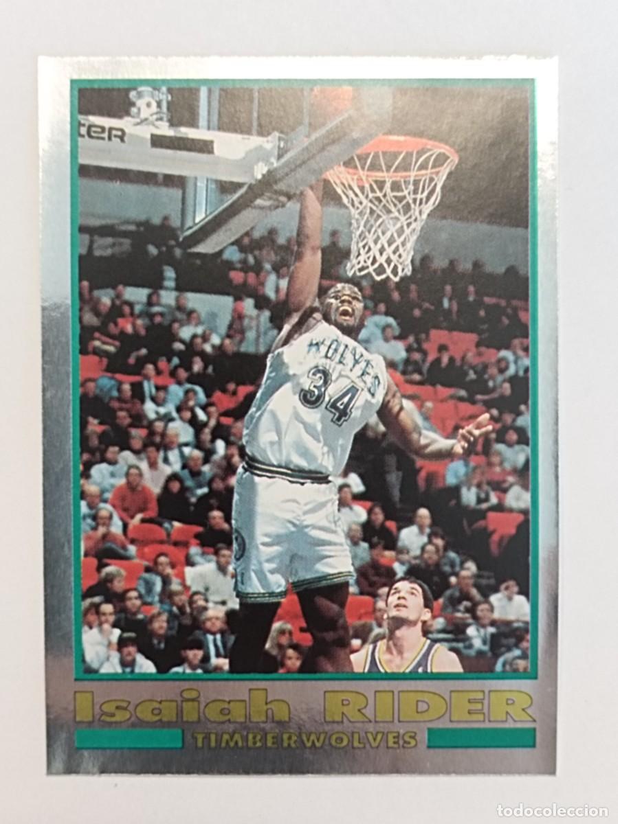 Coleccionismo deportivo: #E ISAIAH RIDER (MINNESOTA TIMBERWOLVES) NBA 94/95 PANINI