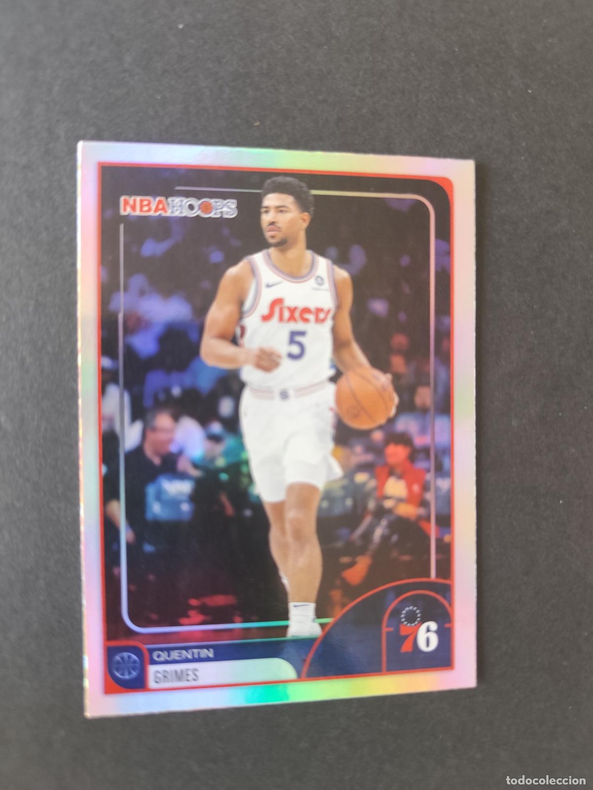 Coleccionismo deportivo: 54 QUENTIN GRIMES PHILADELPHIA 76ERS TOPPS NBA HOOPS 2025 2026 25 26