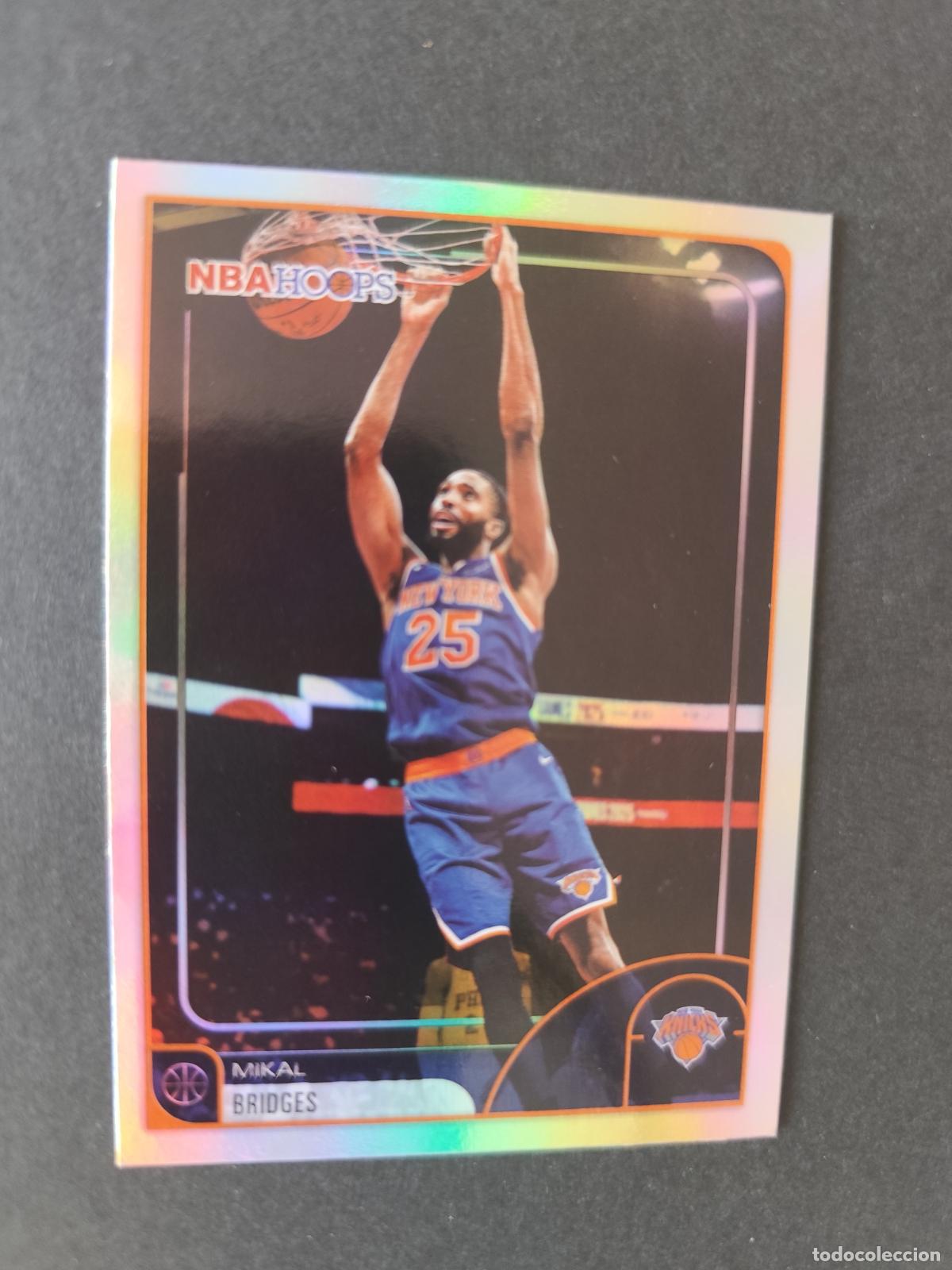 Coleccionismo deportivo: 100 MIKAL BRIDGES NEW YORK KNICKS TOPPS NBA HOOPS 2025 2026 25 26