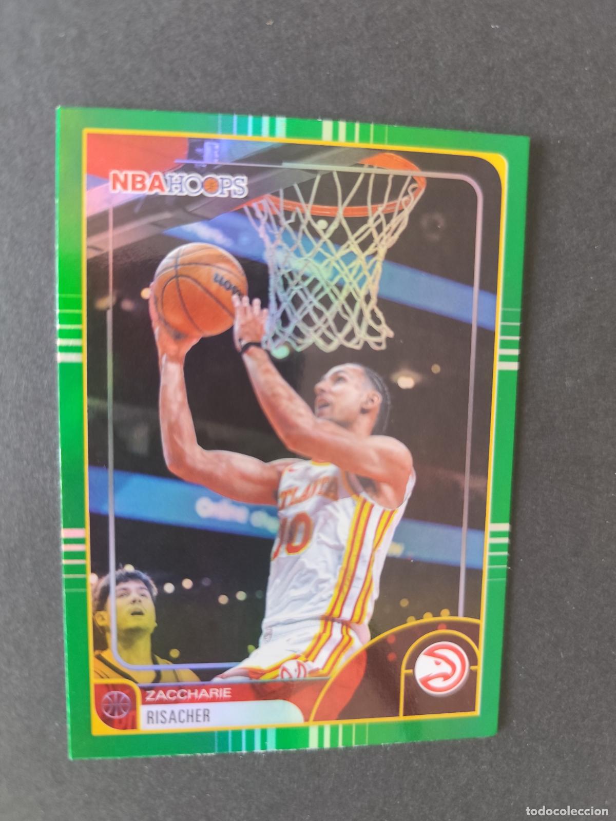 Coleccionismo deportivo: 105 ZACCHARIE RISACHER ATLANTA HAWKS PARALELA PARALLEL TOPPS NBA HOOPS 2025 2026 25 26
