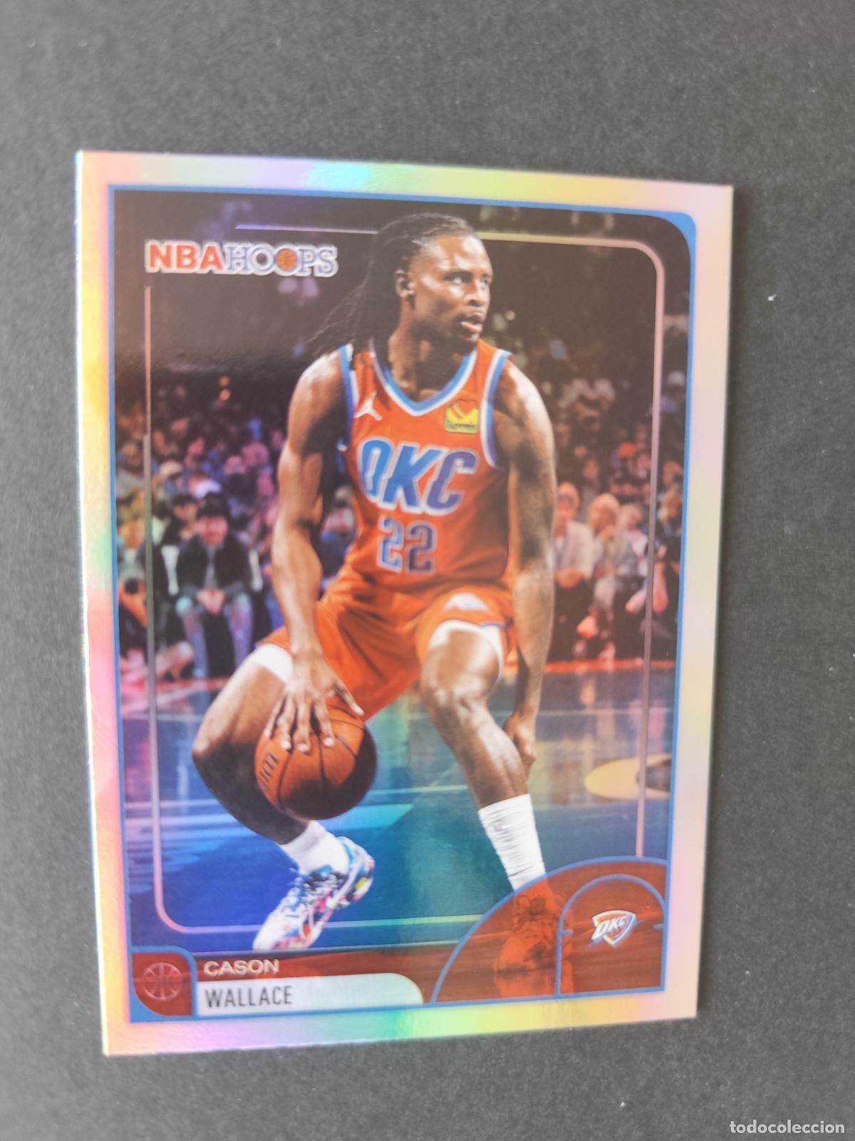Colecionismo desportivo: 219 CASON WALLACE OKLAHOMA CITY THUNDER TOPPS NBA HOOPS 2025 2026 25 26