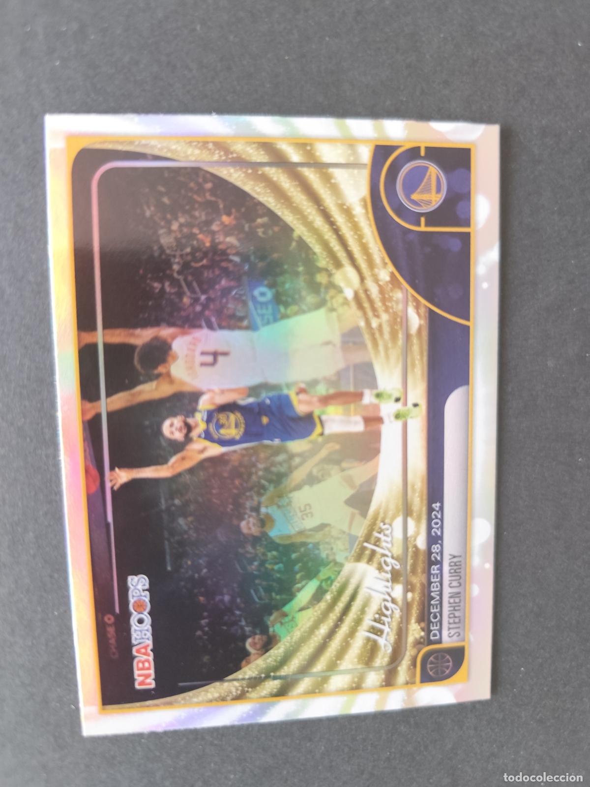 Sammelleidenschaft Sport: 261 STEPHEN CURRY GOLDEN STATE WARRIORS HIGHLIGHTS TOPPS NBA HOOPS 2025 2026 25 26