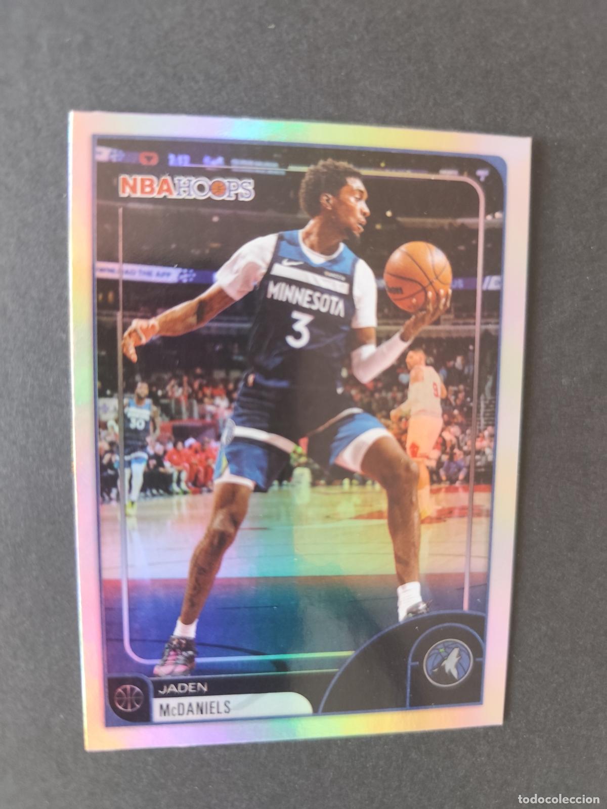 Sammelleidenschaft Sport: 94 JADEN MCDANIELS MINNESOTA TIMBERWOLVES TOPPS NBA HOOPS 2025 2026 25 26
