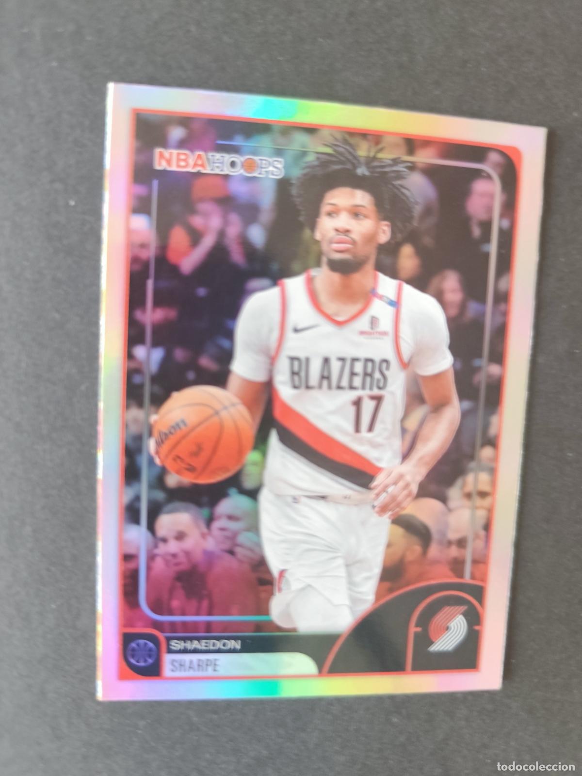 Colecionismo desportivo: 243 SHAEDON SHARPE PORTLAND TRAIL BLAZERS TOPPS NBA HOOPS 2025 2026 25 26