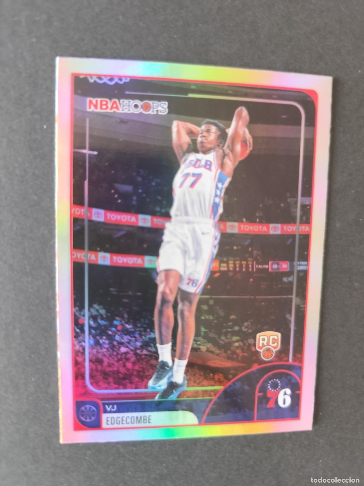 Colecionismo desportivo: 244 VJ EDGECOMBE PHILADELPHIA 76ERS RC TOPPS NBA HOOPS 2025 2026 25 26