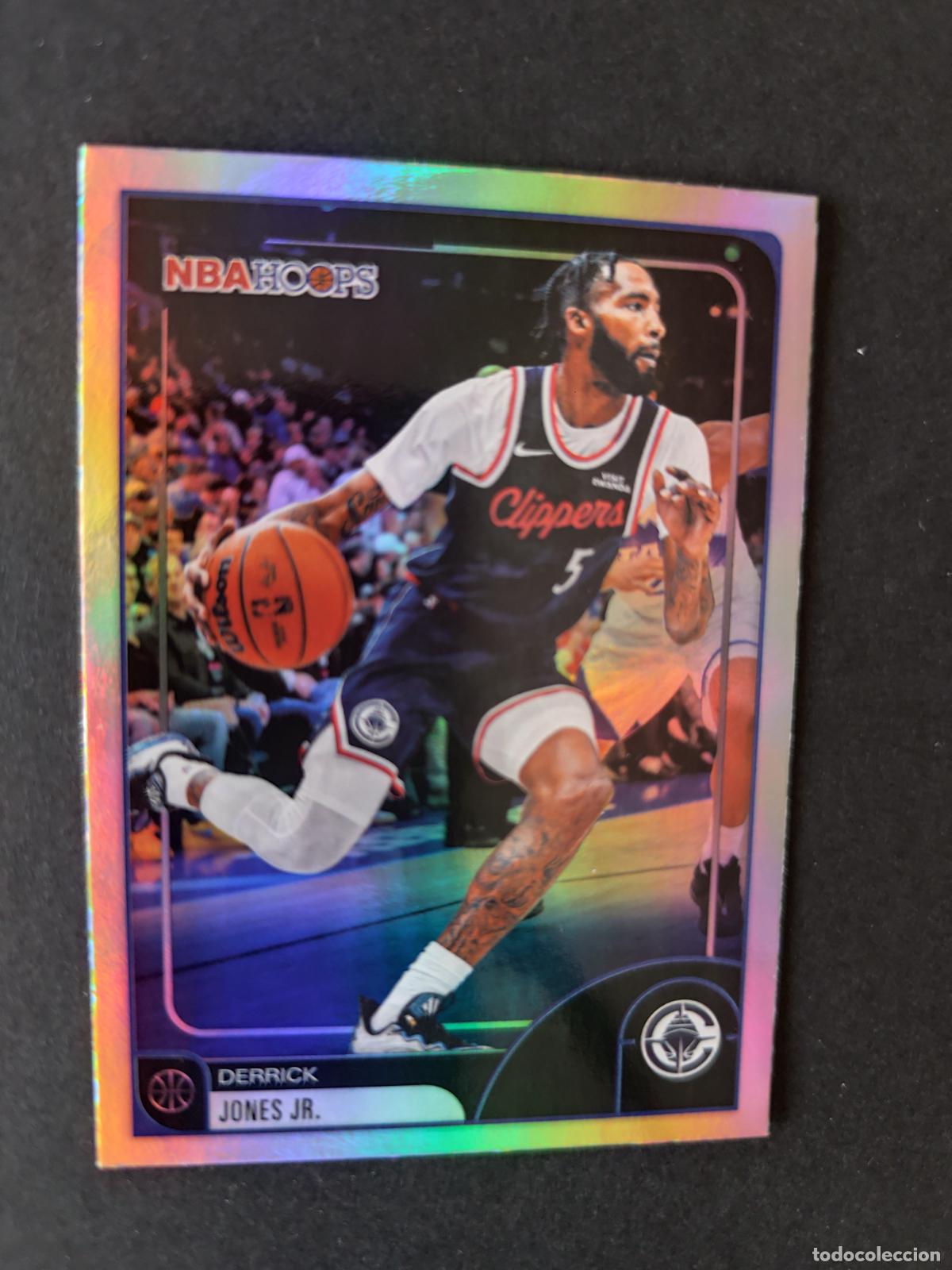 Colecionismo desportivo: 256 DERRICK JONES JR. LOS ANGELES CLIPPERS TOPPS NBA HOOPS 2025 2026 25 26