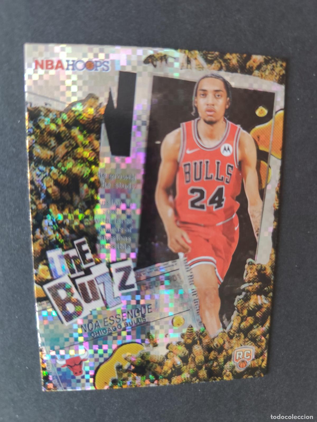 Coleccionismo deportivo: TB-12 NOA ESSENGUE CHICAGO BULLS THE BUZZ RC PARALELA PARALLEL TOPPS NBA HOOPS 2025 2026 25 26