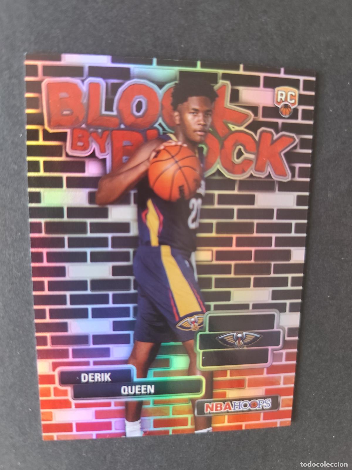 Coleccionismo deportivo: BYB-13 DERIK QUEEN NEW ORLEANS PELICANS BLOCK BY BLOCK RC CASE HIT TOPPS NBA HOOPS 2025 2026 25 26
