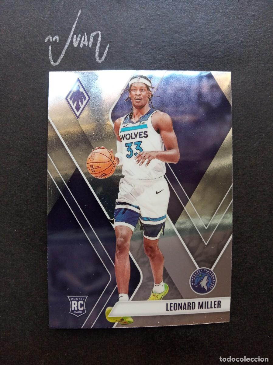 Sports collectibles: 259 ROOKIE LEONARD MILLER MINNESOTA TIMBERWOLVES PANINI &reg; PHOENIX BASKETBALL NBA 2023 2024 23 24