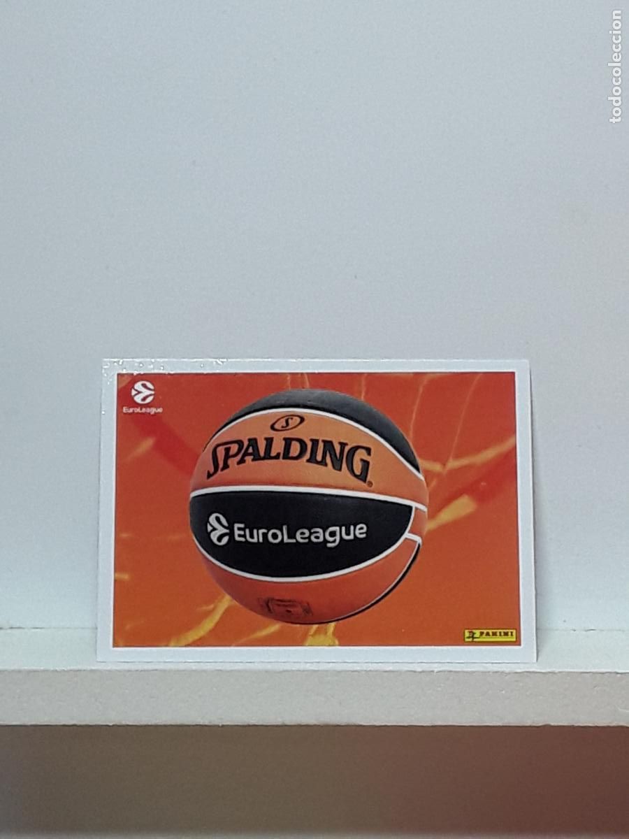 Colecionismo desportivo: EUROLIGA 2025 2026 EUROLEAGUE 25 26 CROMO PANINI BALONCESTO N 3 BALON PELOTA SPALDING