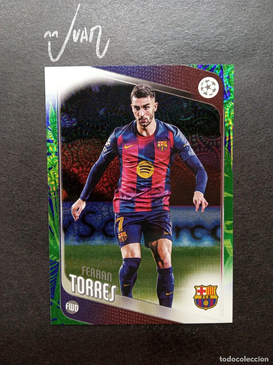 Coleccionismo deportivo: N&ordm; 138 FERRAN TORRES FC BARCELONA ESPA&Ntilde;A ⚽ TOPPS &reg; UCC FLAGSHIP CARNAVAL EDITION 2025 2026 25 26