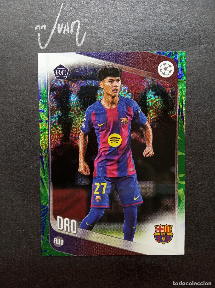 Coleccionismo deportivo: N&ordm; 111 ROOKIE DRO FC BARCELONA PARIS PSG ⚽ TOPPS &reg; UCC FLAGSHIP CARNAVAL EDITION 2025 2026 25 26