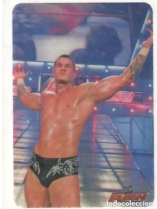 Collectionnisme sportif: CROMO - RANDY ORTON - LUCHA LIBRE AMERICANA