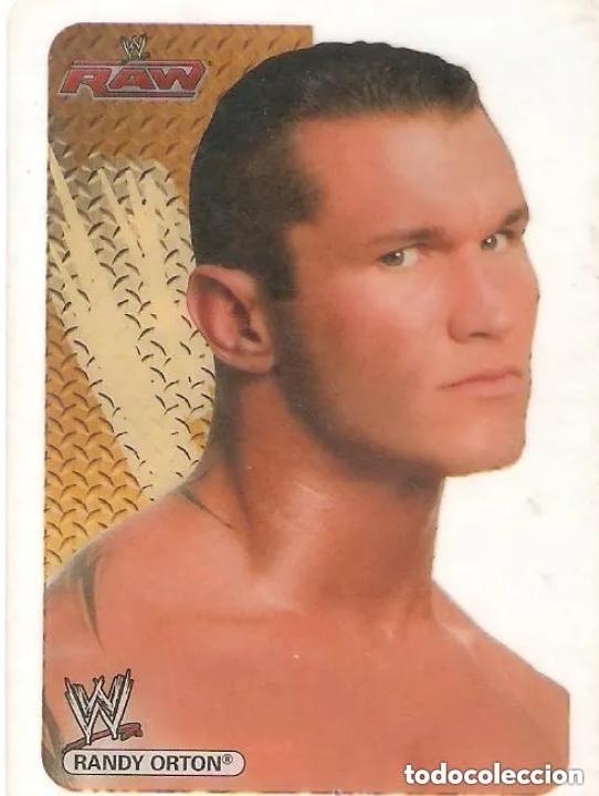 Collectionnisme sportif: CROMO - RANDY ORTON --- LUCHA LIBRE AMERICANA