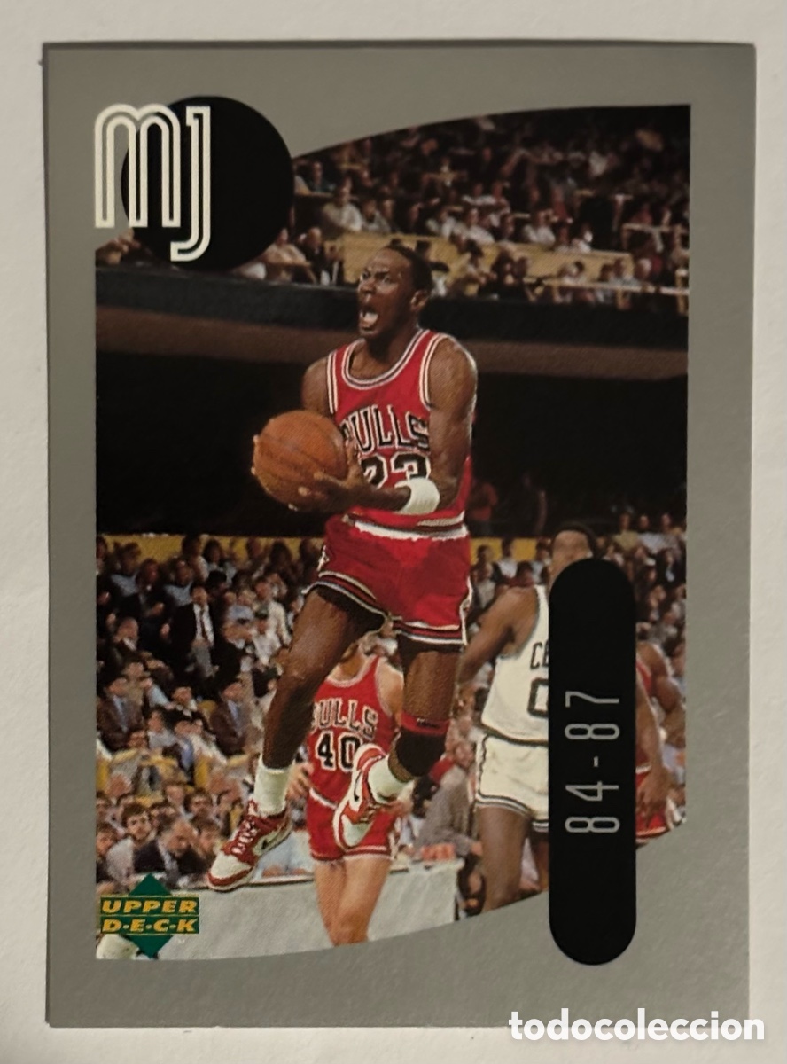 Collezionismo sportivo: MICHAEL JORDAN. CROMO 1998 UPPER DECK MJ STICKERS. SERIE 84-87. #12. NUEVO, SIN PEGAR.