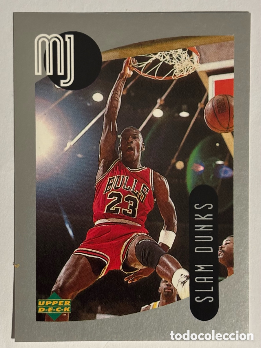Coleccionismo deportivo: MICHAEL JORDAN. CROMO 1998 UPPER DECK MJ STICKERS. SERIE SLAM DUNKS. #99. NUEVO, SIN PEGAR
