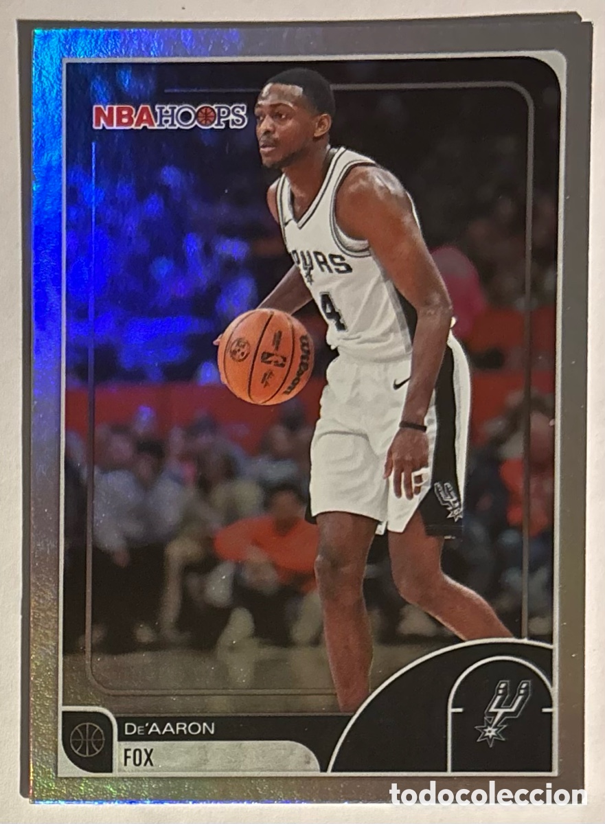 Coleccionismo deportivo: DE&rsquo;AARON FOX (SAN ANTONIO SPURS). CARTA TOPPS NBA HOOPS 25/26. #18