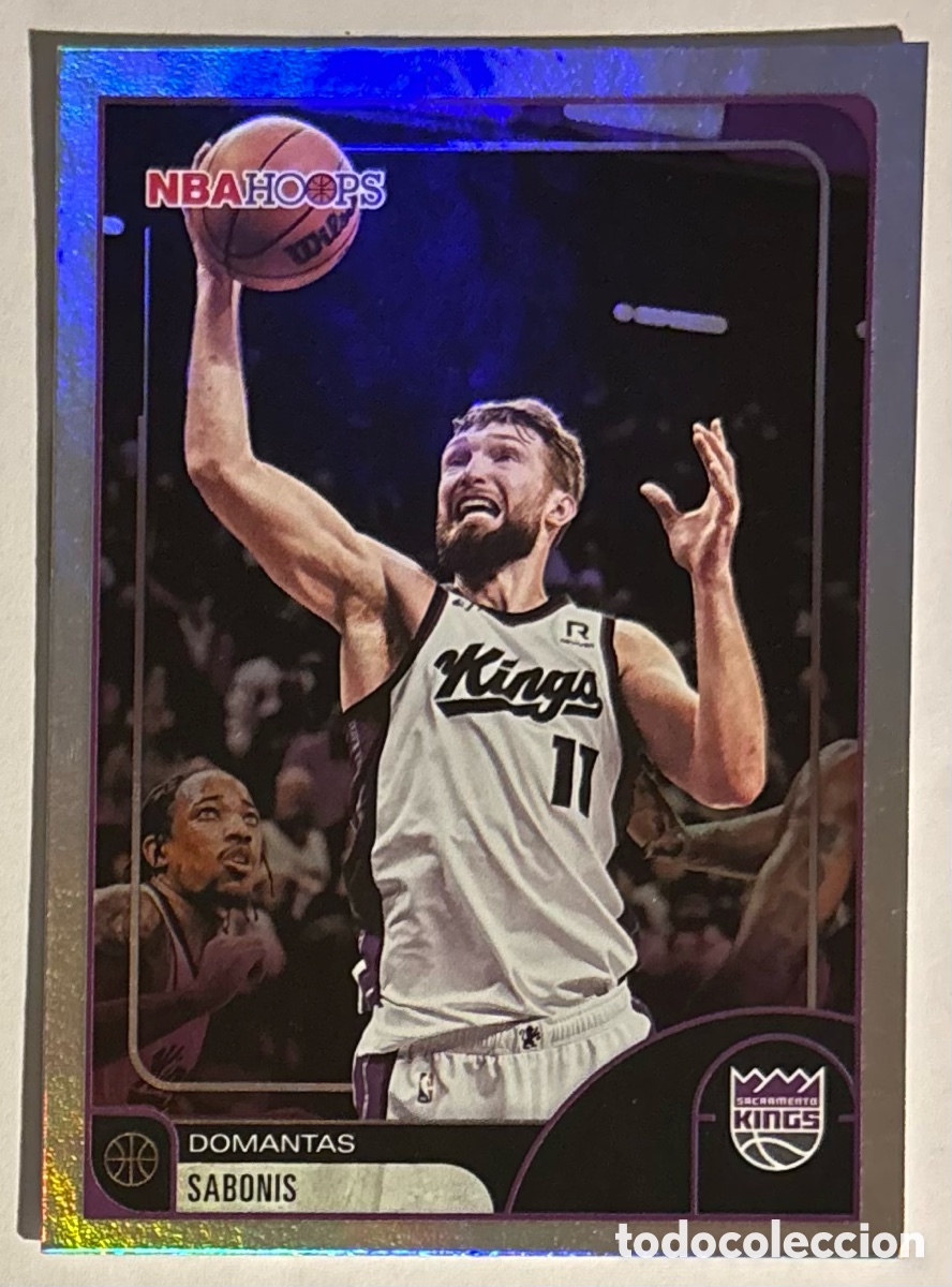 Coleccionismo deportivo: DOMANTAS SABONIS (SACRAMENTO KINGS). CARTA TOPPS NBA HOOPS 25/26. #204.
