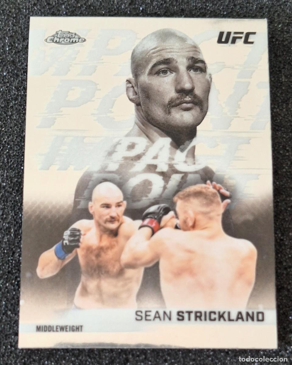 Coleccionismo deportivo: Sean Strickland Topps Chrome 2026 UFC #IP-9 Impact Point