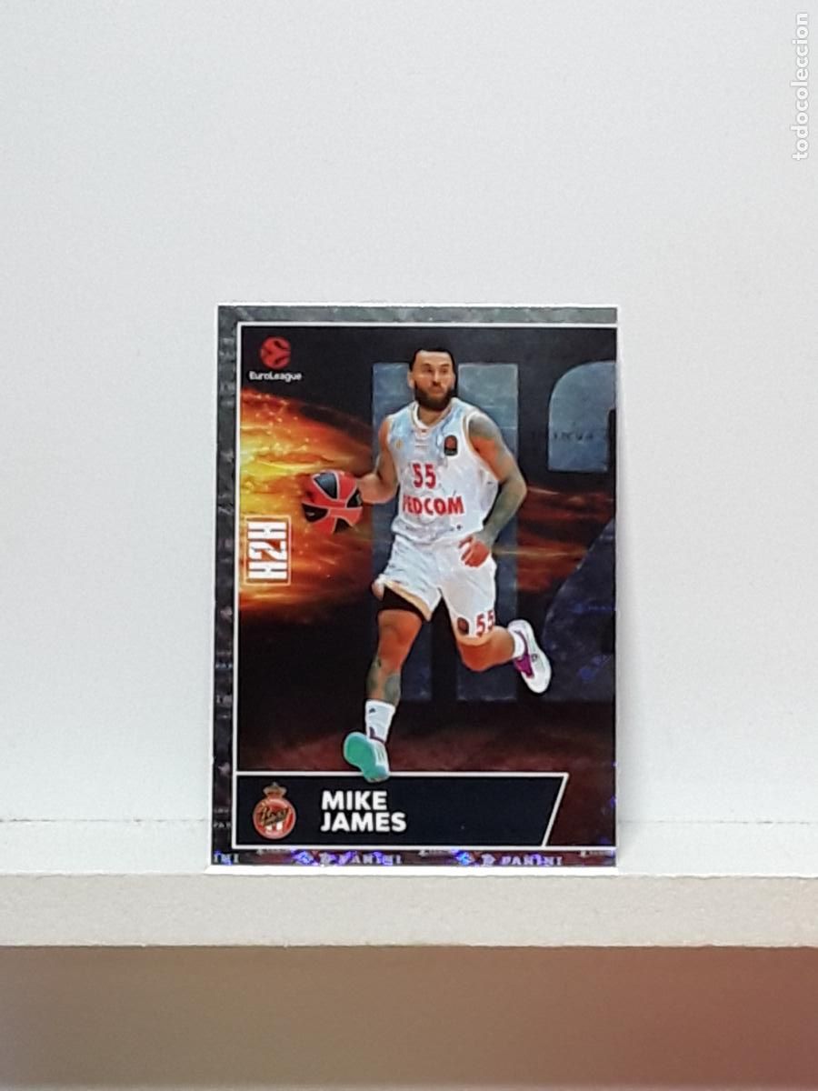 Sammelleidenschaft Sport: EUROLIGA 2025 2026 EUROLEAGUE 25 26 CROMO PANINI BALONCESTO N 24 MONACO MIKE JAMES