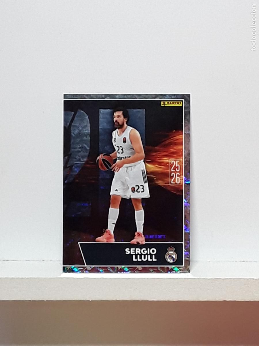 Sammelleidenschaft Sport: EUROLIGA 2025 2026 EUROLEAGUE 25 26 CROMO PANINI BALONCESTO N 31 REAL MADRID SERGIO LLULL