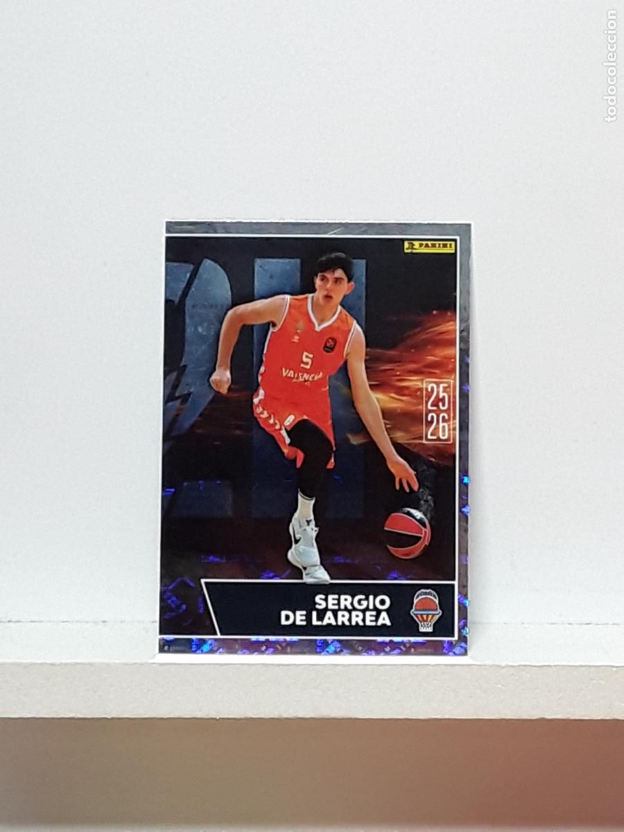 Coleccionismo deportivo: EUROLIGA 2025 2026 EUROLEAGUE 25 26 CROMO PANINI BALONCESTO N 35 VALENCIA SERGIO DE LARREA